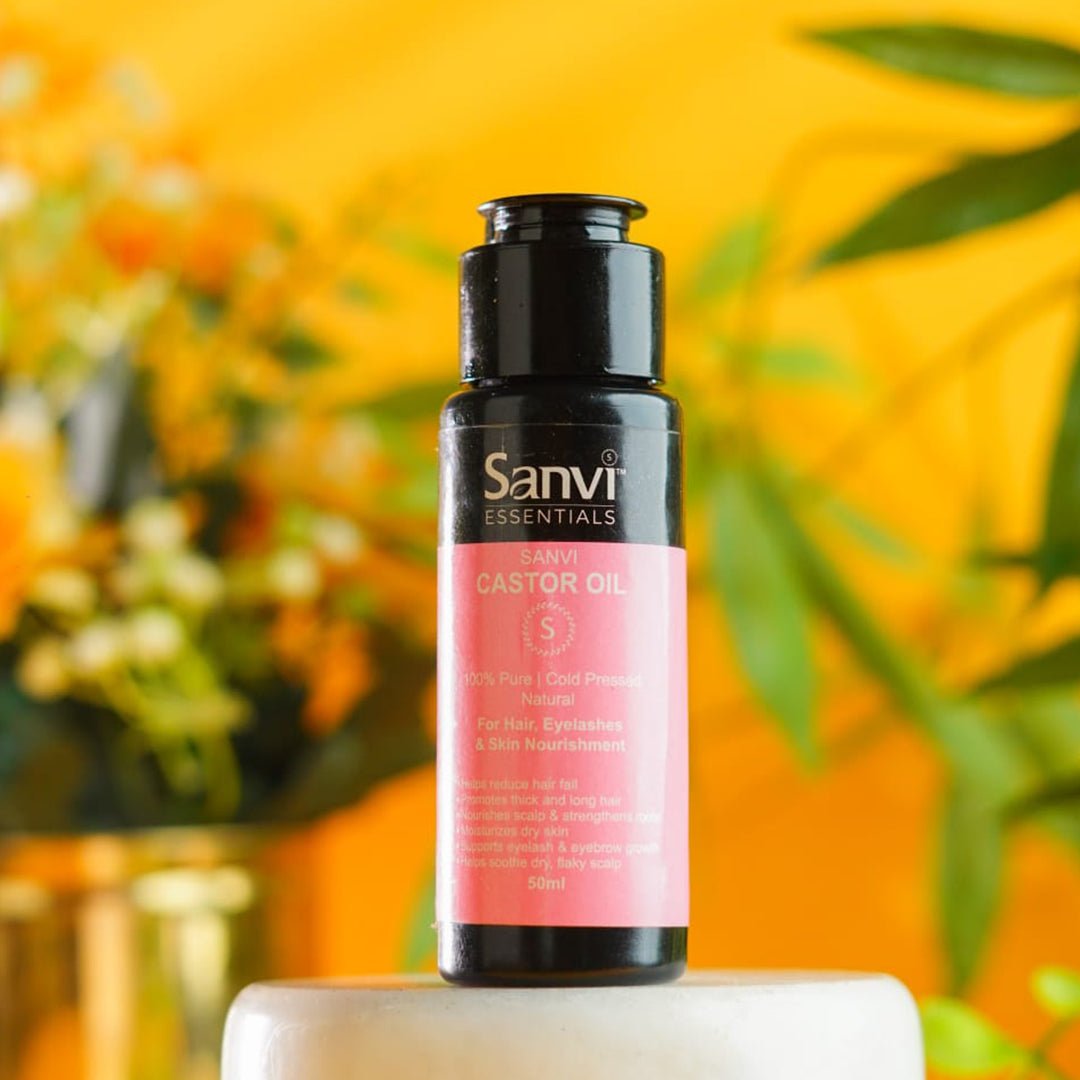Sanvi Castor Oil natural hair and skin care