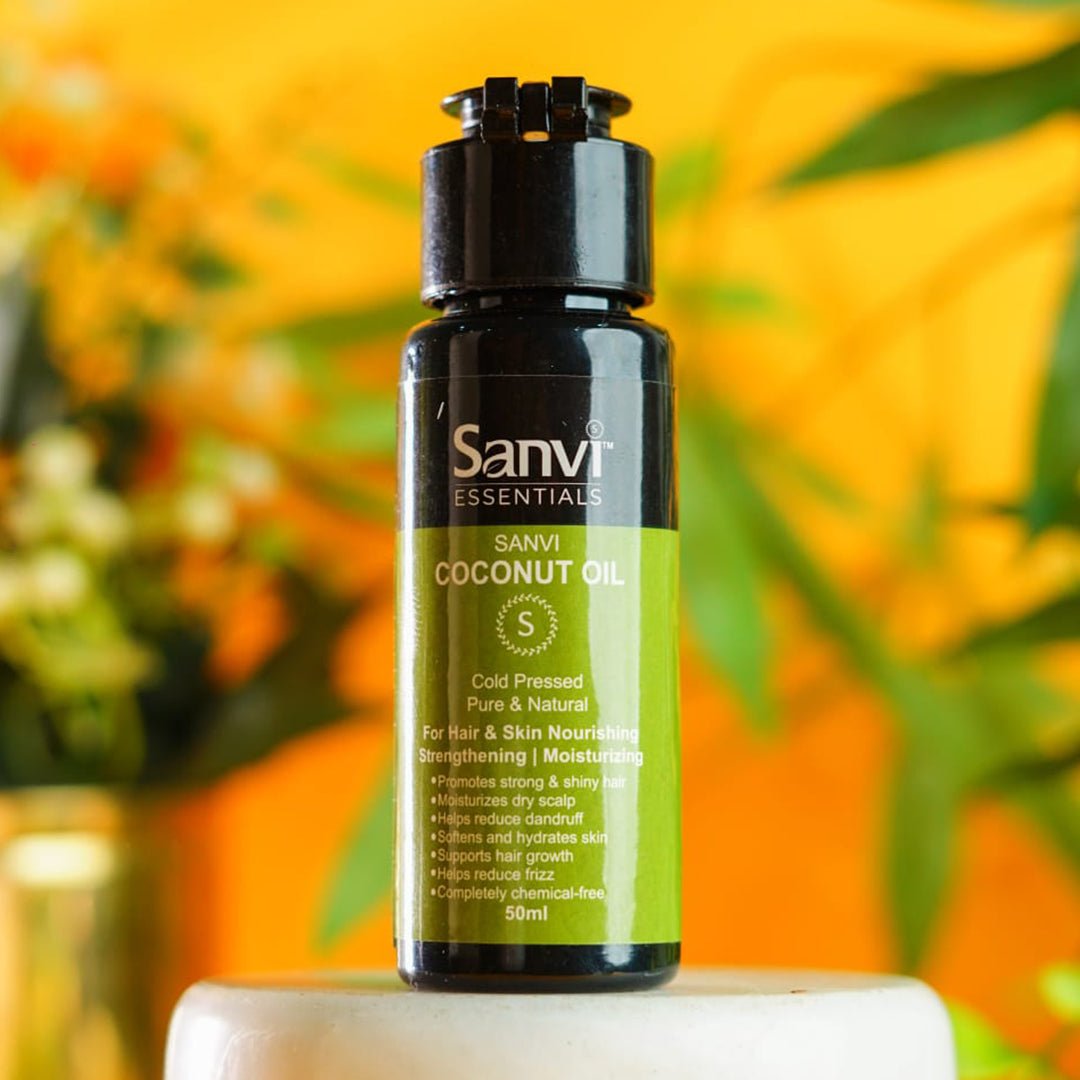 Sanvi Coconut Oil - Natural Hair Care Oil
