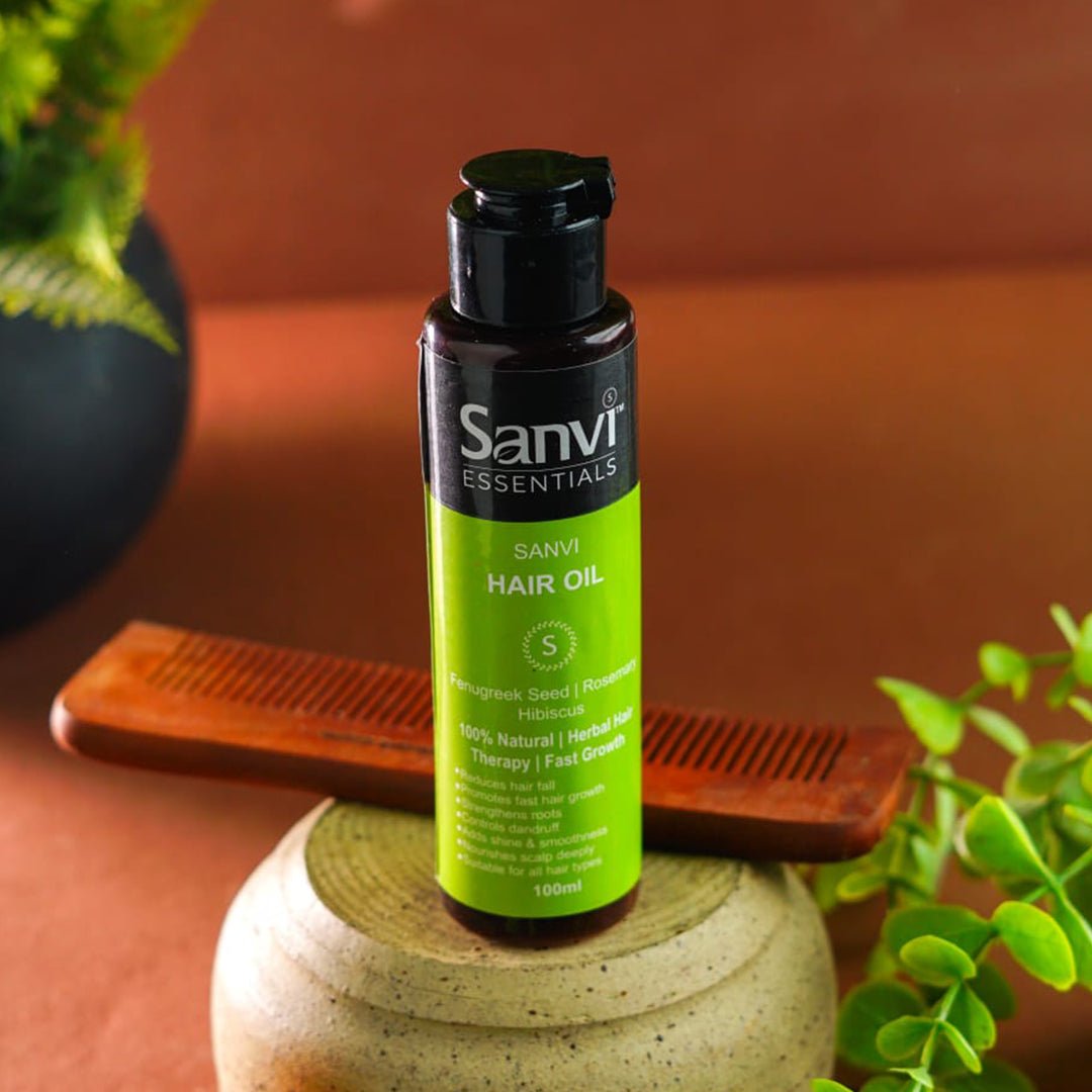 Sanvi Hair Oil ingredients and benefits